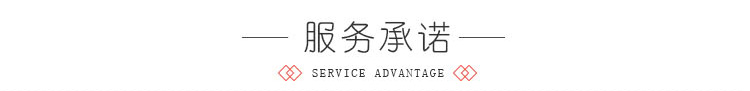 服务承诺